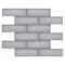 Msi Ice Bevel Subway 11.73 In. X 11.73 In. X 8Mm Glass Mesh-Mounted Mosaic Tile, 10PK ZOR-MD-0155 - alternate 5